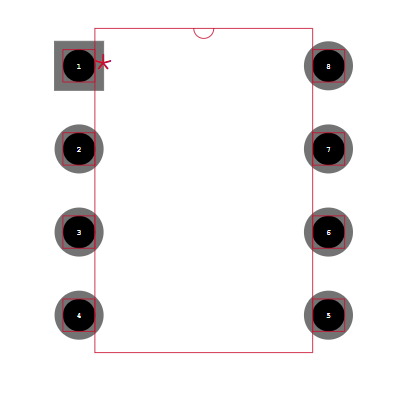 6N137 footprint